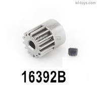 MJX Hyper Go 16208 Parts 16392B Motor gear for the Brushless Motor.